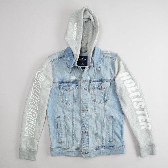 Hollister Epic Flex Twofer Hooded Denim 
